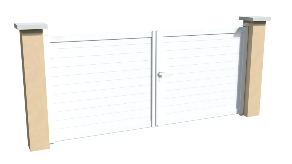 Initiale battant aluminium