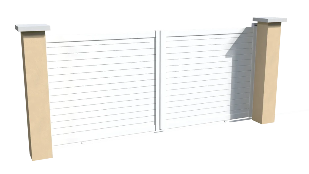Cerbère coulissant aluminium