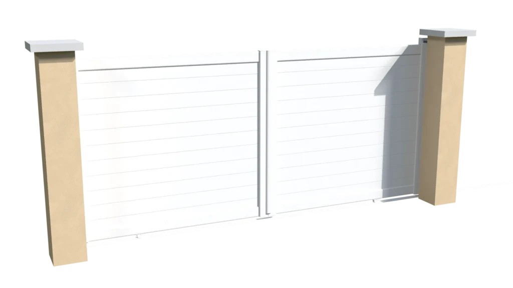Initiale coulissant aluminium
