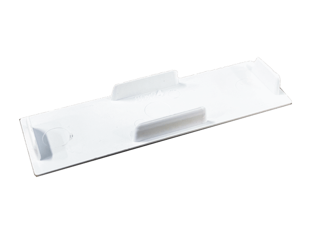 Bouchon plat PVC 80x24 mm
