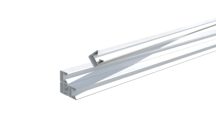 Clip femelle pour planche 250x24 mm