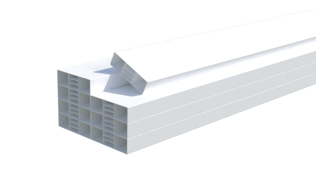 Lame PVC 80x24 mm – 1,50 m