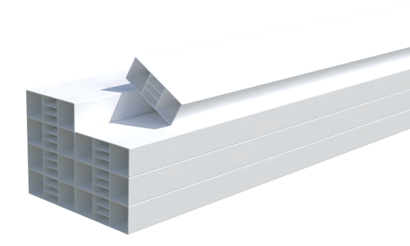 Lame PVC 80x30 mm – 1,50 m